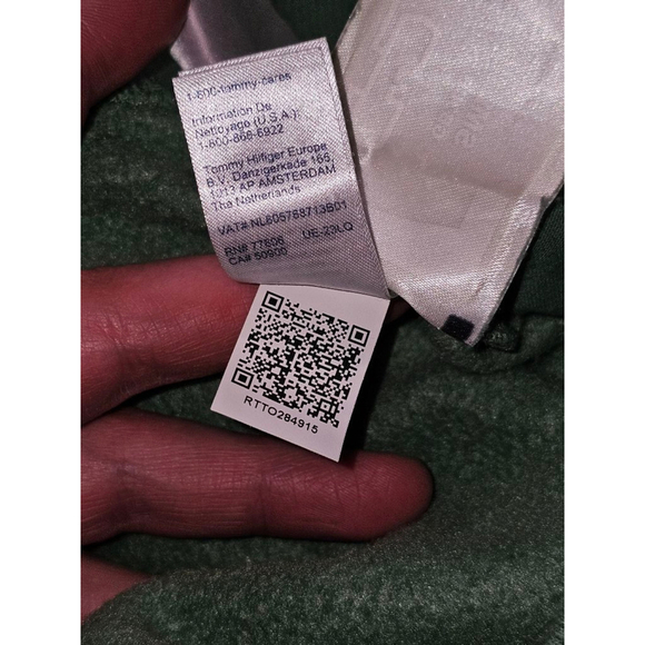 Men's Tommy Hilfiger Pants, Size S/P, Green - Picture 4 of 5